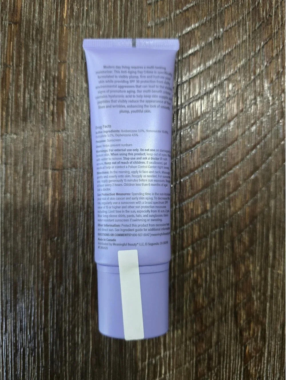 Meaningful Beauty Cindy Crawford Anti-Aging Day Crème SPF 30 Sunscreen 50ml